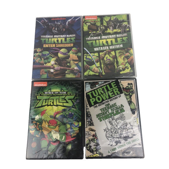Teenage Mutant Ninja Turtles DVDs Lot of 4 Mutagen Mayhem Shredder Turtle Power - Picture 2 of 12